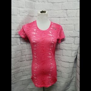 Under Armour pink work out shirt